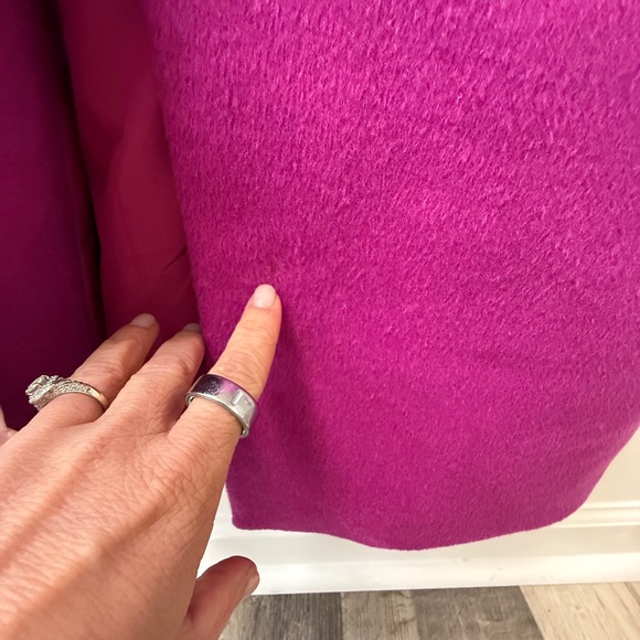 ❄️☀️LOFT Fuchsia Blazer Coat - Picture 4 of 5
